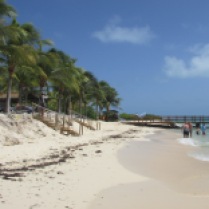 What need is there for a shore excursion when there is this beautiful beach right off the dock?